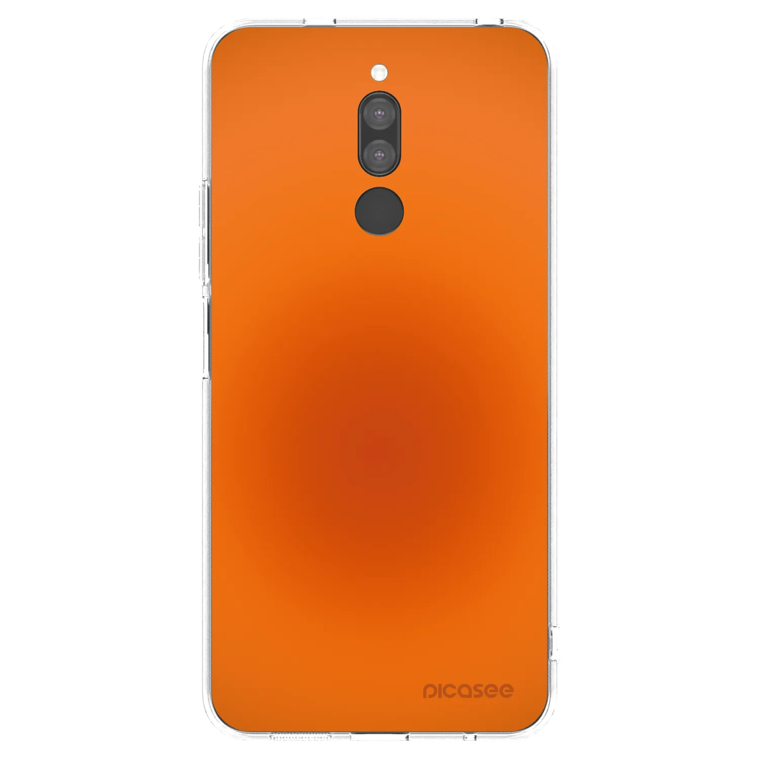 Picasee silikonski prozorni ovitek za Xiaomi Redmi 8 - Heat Core