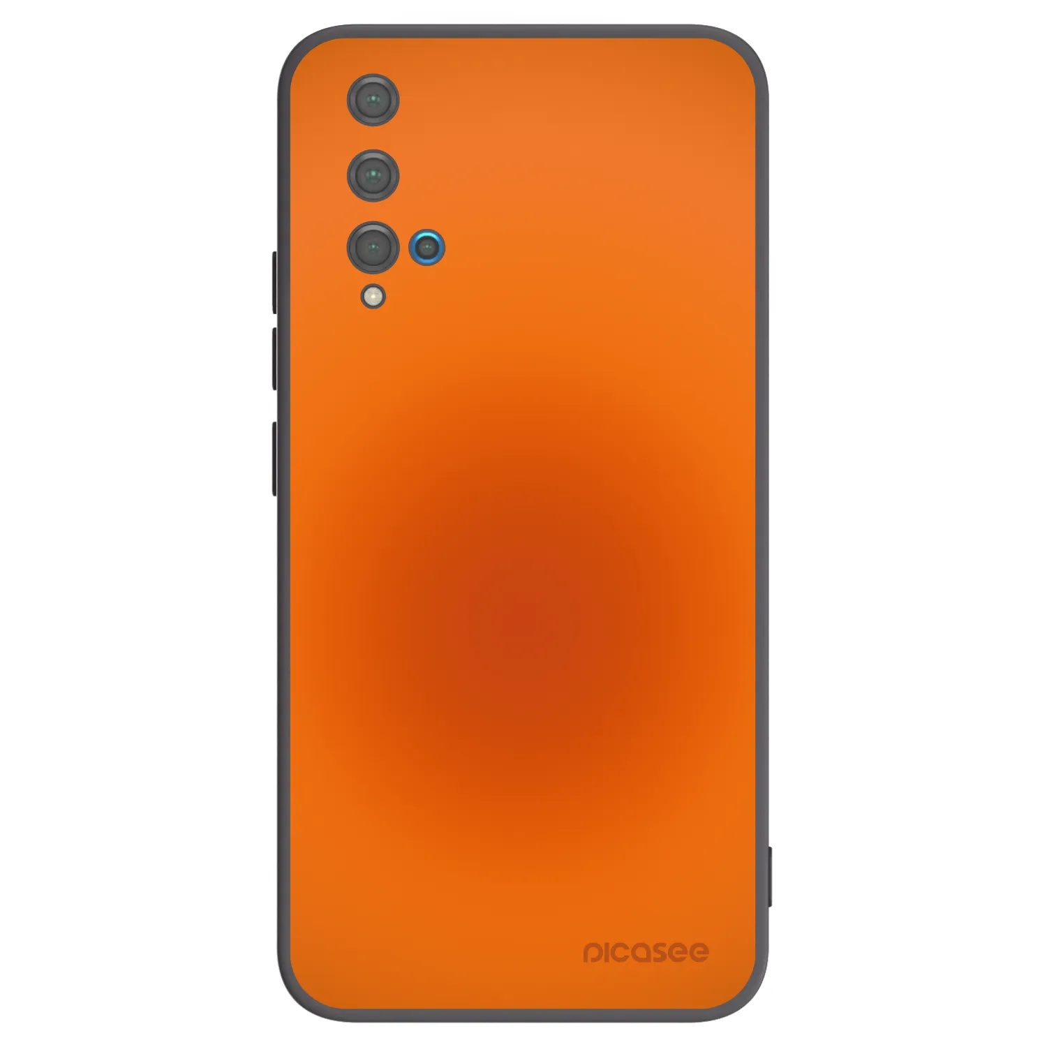 Picasee silikonski črni ovitek za Huawei Nova 5T - Heat Core