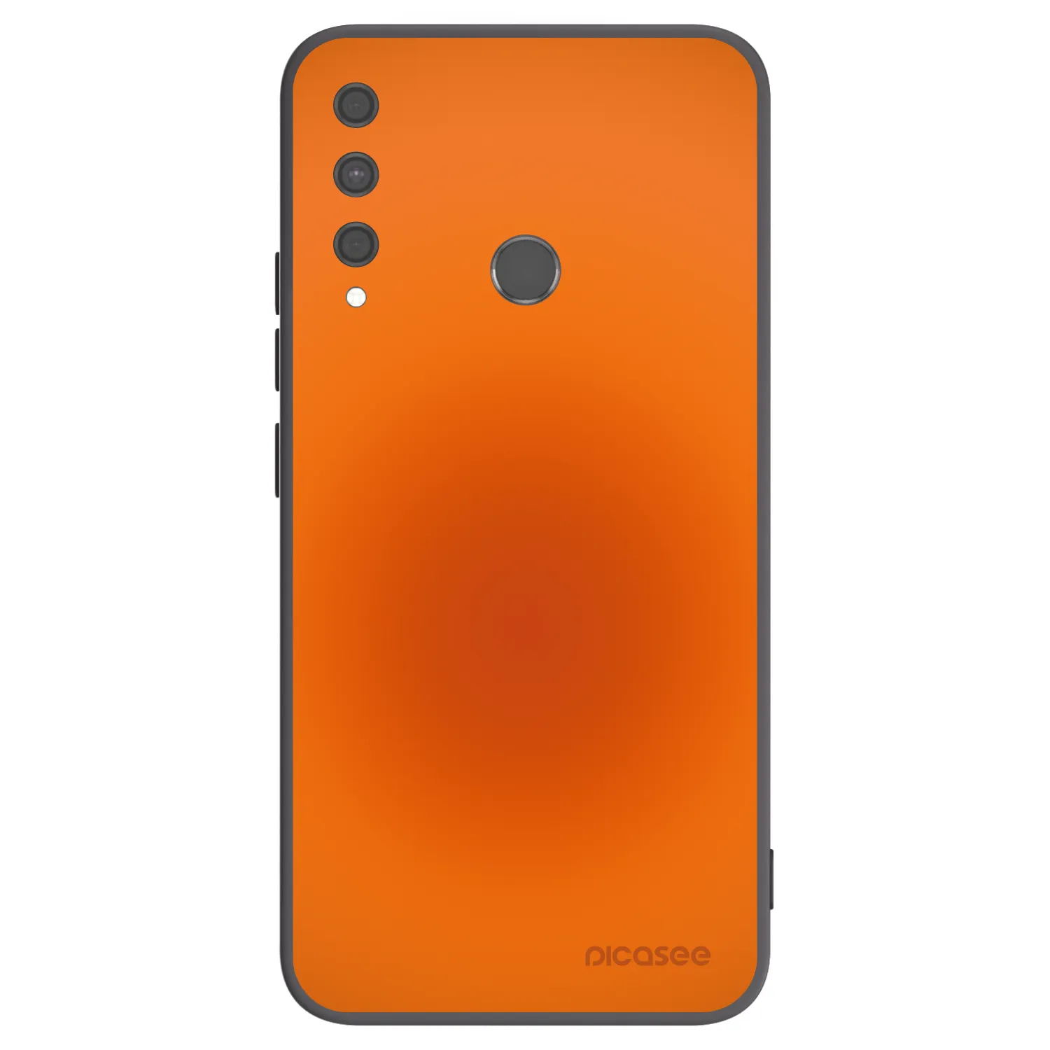 Picasee silikonski črni ovitek za Huawei P40 Lite E - Heat Core