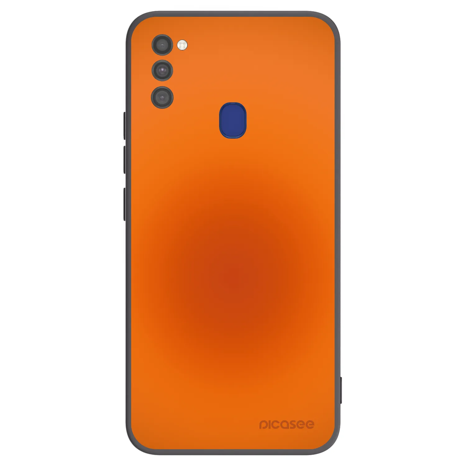 Picasee silikonski črni ovitek za Samsung Galaxy M21 M215F - Heat Core