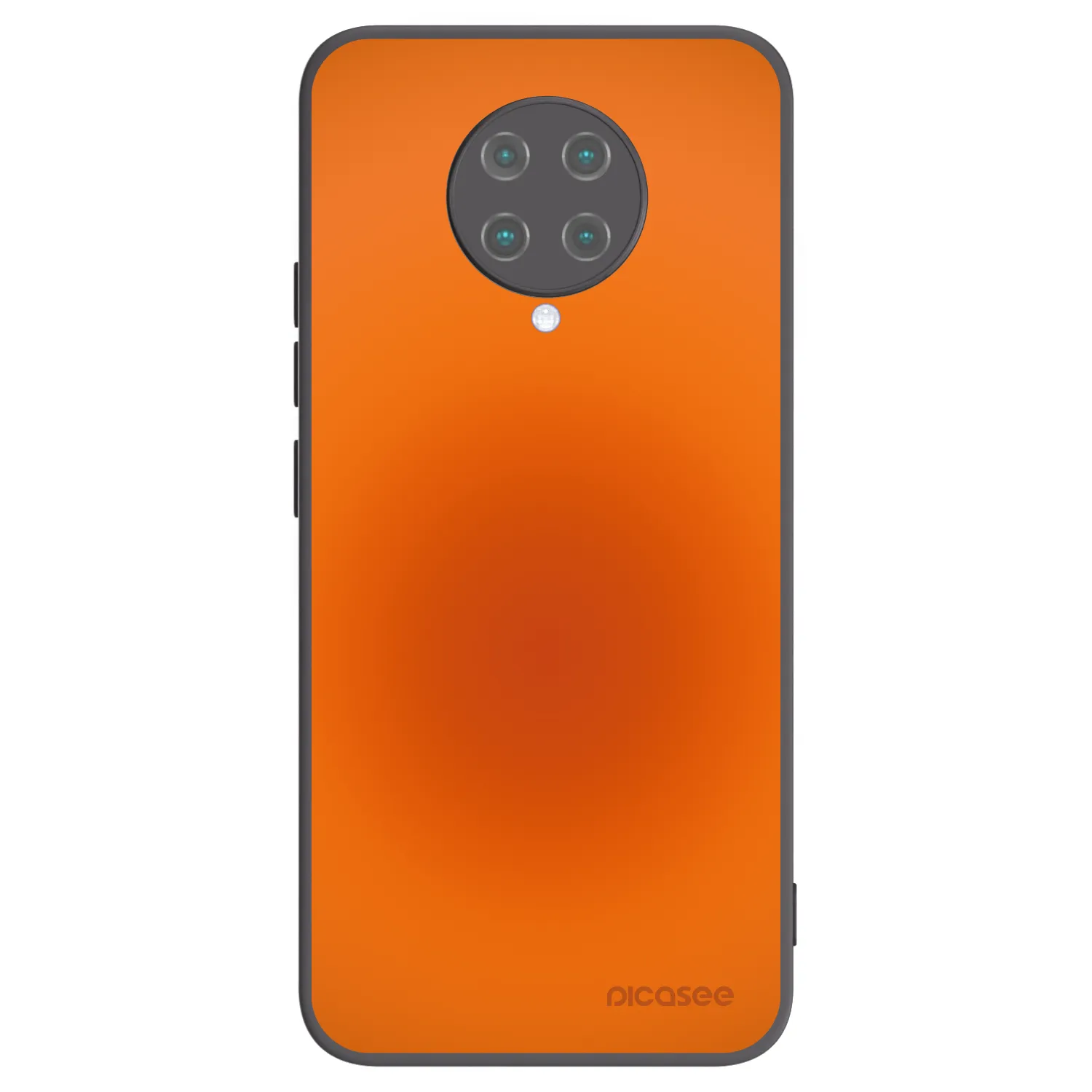 Picasee silikonski črni ovitek za Xiaomi Poco F2 Pro - Heat Core