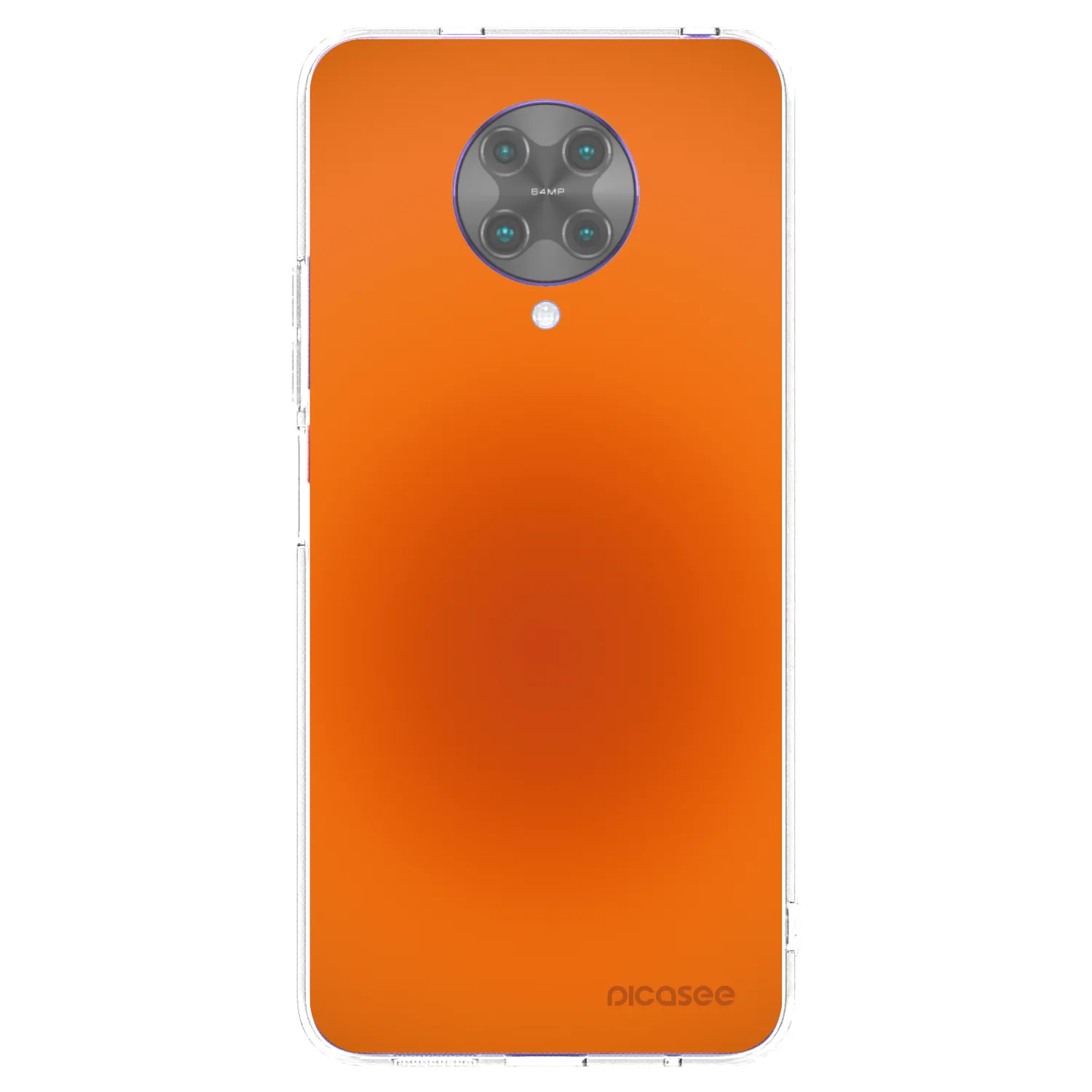 Picasee silikonski prozorni ovitek za Xiaomi Poco F2 Pro - Heat Core