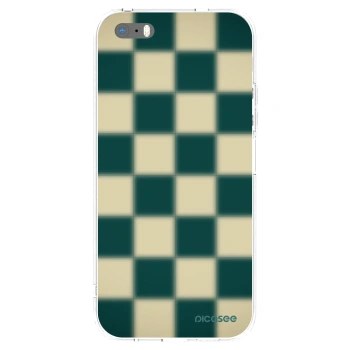 Picasee silikonski prozorni ovitek za Apple iPhone 5/5S/SE - Shadow Chess