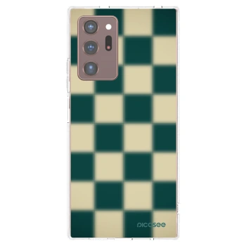 Picasee silikonski prozorni ovitek za Samsung Galaxy Note 20 Ultra - Shadow Chess