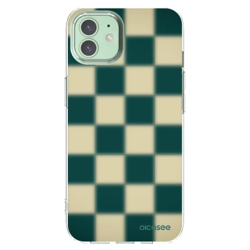 Picasee silikonski prozorni ovitek za Apple iPhone 12 Pro - Shadow Chess