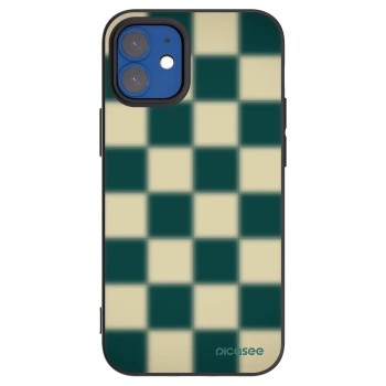Picasee silikonski črni ovitek za Apple iPhone 12 mini - Shadow Chess