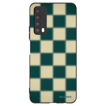 Picasee silikonski črni ovitek za Huawei P Smart 2021 - Shadow Chess