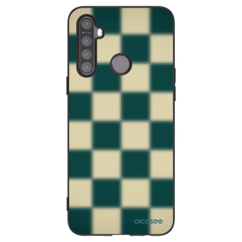 Picasee silikonski črni ovitek za Realme 6i - Shadow Chess