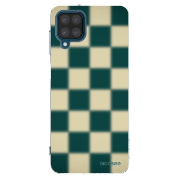 Picasee silikonski prozorni ovitek za Samsung Galaxy A12 A125F - Shadow Chess