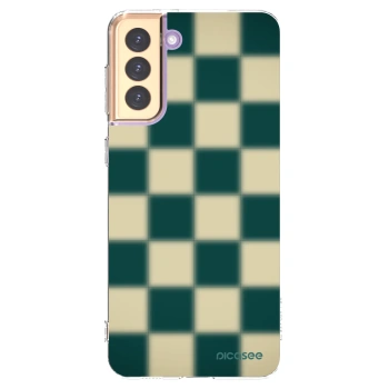 Picasee silikonski prozorni ovitek za Samsung Galaxy S21+ 5G G996F - Shadow Chess