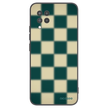 Picasee silikonski črni ovitek za Samsung Galaxy A42 A426B - Shadow Chess