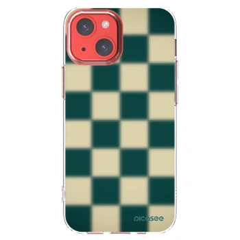Picasee silikonski prozorni ovitek za Apple iPhone 13 mini - Shadow Chess