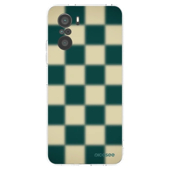 Picasee silikonski prozorni ovitek za Xiaomi Poco F3 - Shadow Chess