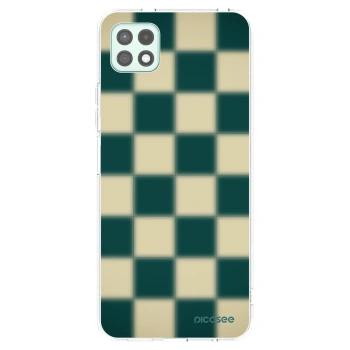 Picasee silikonski prozorni ovitek za Samsung Galaxy A22 A226B 5G - Shadow Chess