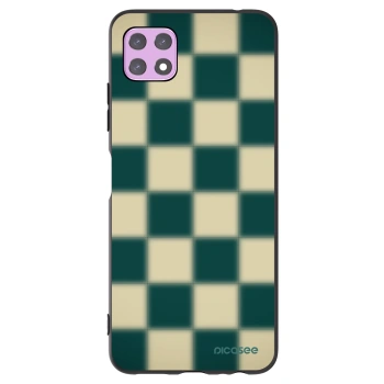Picasee silikonski črni ovitek za Samsung Galaxy A22 A226B 5G - Shadow Chess