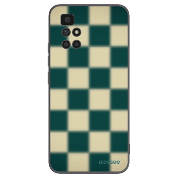 Picasee silikonski črni ovitek za Xiaomi Redmi 10 - Shadow Chess
