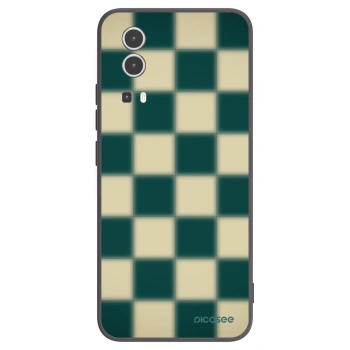 Picasee silikonski črni ovitek za Vivo Y72 5G - Shadow Chess