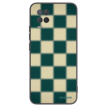 Picasee silikonski črni ovitek za Realme 8 5G - Shadow Chess