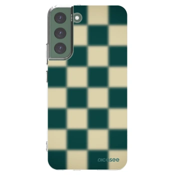 Picasee silikonski prozorni ovitek za Samsung Galaxy S22+ 5G - Shadow Chess