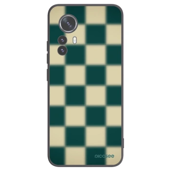 Picasee silikonski črni ovitek za Xiaomi 12 Pro - Shadow Chess