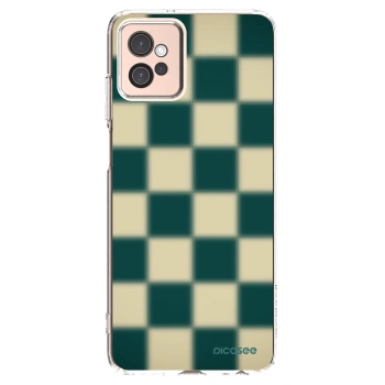 Picasee silikonski prozorni ovitek za Motorola Moto G32 - Shadow Chess