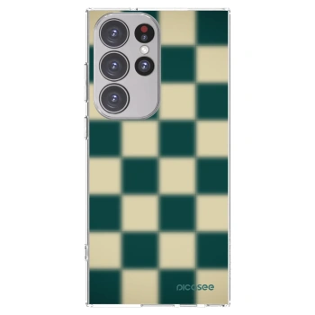 Picasee silikonski prozorni ovitek za Samsung Galaxy S23 Ultra 5G - Shadow Chess