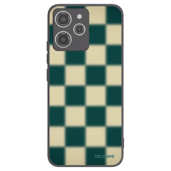 Picasee silikonski črni ovitek za Xiaomi Redmi 12 4G - Shadow Chess