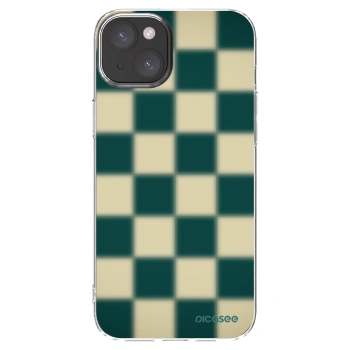 Picasee silikonski prozorni ovitek za Apple iPhone 15 Plus - Shadow Chess