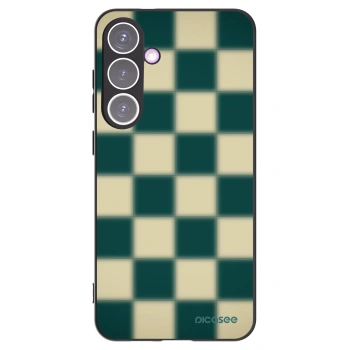 Picasee silikonski črni ovitek za Samsung Galaxy S24+ S926B 5G - Shadow Chess