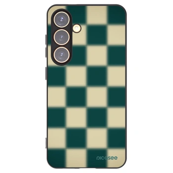 Picasee silikonski črni ovitek za Samsung Galaxy S24 S921B 5G - Shadow Chess
