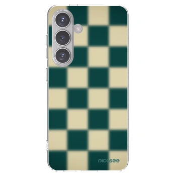 Picasee silikonski prozorni ovitek za Samsung Galaxy S24 S921B 5G - Shadow Chess