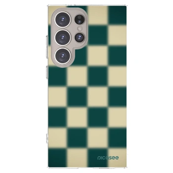 Picasee silikonski prozorni ovitek za Samsung Galaxy S24 Ultra S928B 5G - Shadow Chess