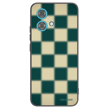 Picasee silikonski črni ovitek za Motorola Edge 40 Neo - Shadow Chess
