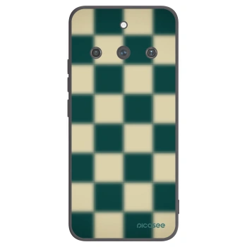 Picasee silikonski črni ovitek za Realme 11 Pro+ - Shadow Chess