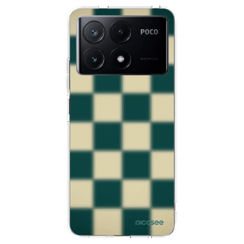 Picasee silikonski prozorni ovitek za Xiaomi Poco X6 Pro - Shadow Chess