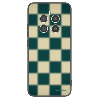 Picasee silikonski črni ovitek za Realme 12 Pro 5G - Shadow Chess