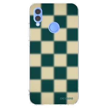 Picasee silikonski prozorni ovitek za Honor 10 Lite - Shadow Chess
