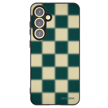 Picasee silikonski črni ovitek za Samsung Galaxy S24 FE S721B - Shadow Chess