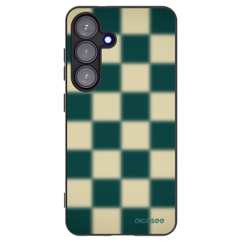 Picasee silikonski črni ovitek za Samsung Galaxy S25 5G - Shadow Chess