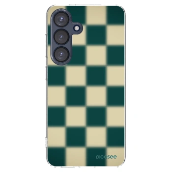 Picasee silikonski prozorni ovitek za Samsung Galaxy S25 5G - Shadow Chess