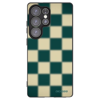 Picasee silikonski črni ovitek za Samsung Galaxy S25 Ultra 5G - Shadow Chess