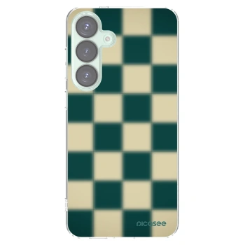 Picasee silikonski prozorni ovitek za Samsung Galaxy S25+ 5G - Shadow Chess