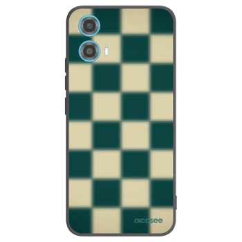 Picasee silikonski črni ovitek za Motorola Moto G34 5G - Shadow Chess