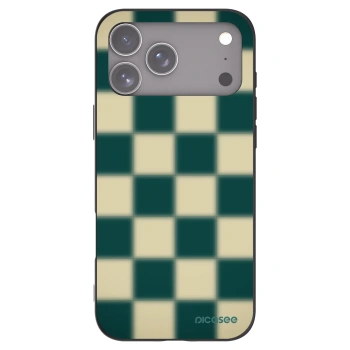Picasee silikonski črni ovitek za Apple iPhone 17 Pro Max - Shadow Chess