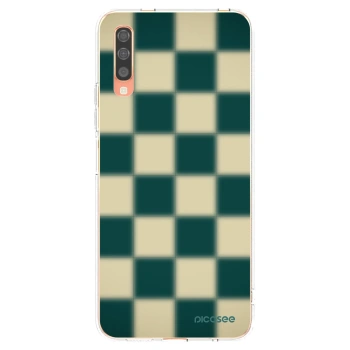 Picasee silikonski prozorni ovitek za Samsung Galaxy A70 A705F - Shadow Chess