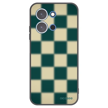 Picasee silikonski črni ovitek za Xiaomi Redmi 15C 4G - Shadow Chess