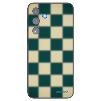 Picasee silikonski črni ovitek za Samsung Galaxy S25 FE 5G - Shadow Chess