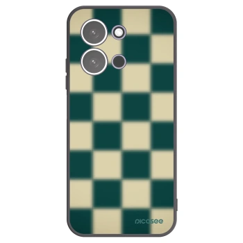 Picasee silikonski črni ovitek za Xiaomi Redmi 15C 5G - Shadow Chess