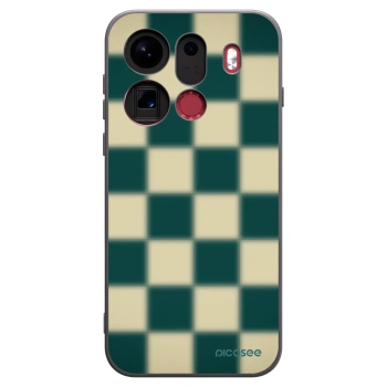 Picasee silikonski črni ovitek za OPPO Find X9 Pro - Shadow Chess