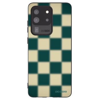 Picasee silikonski črni ovitek za Samsung Galaxy S20 Ultra 5G G988F - Shadow Chess